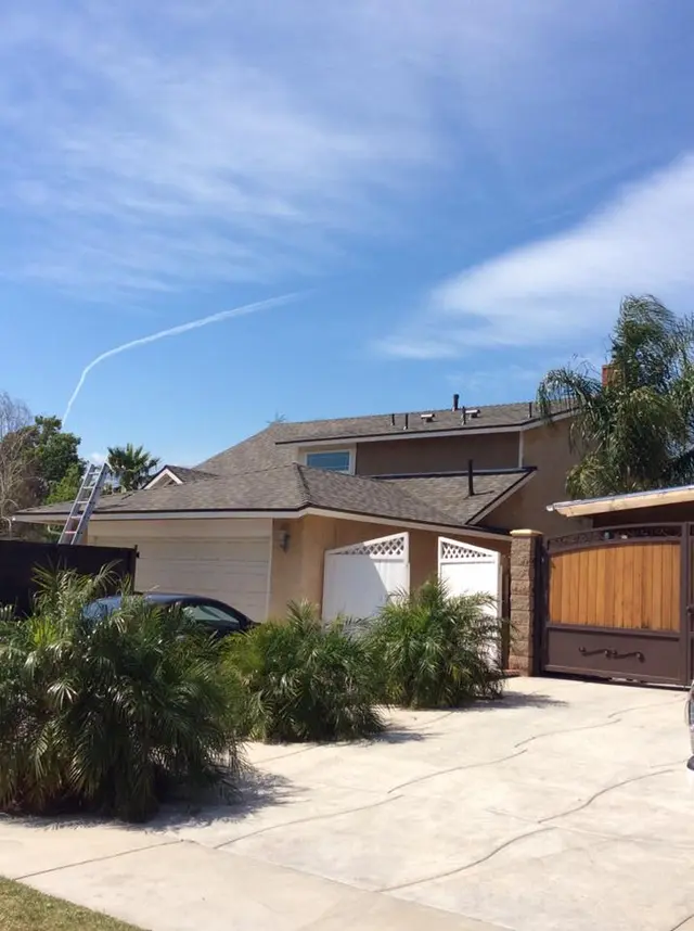 Fontana house after reroof project