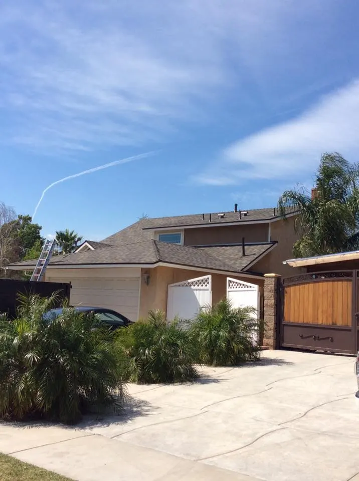 Fontana house after reroof project