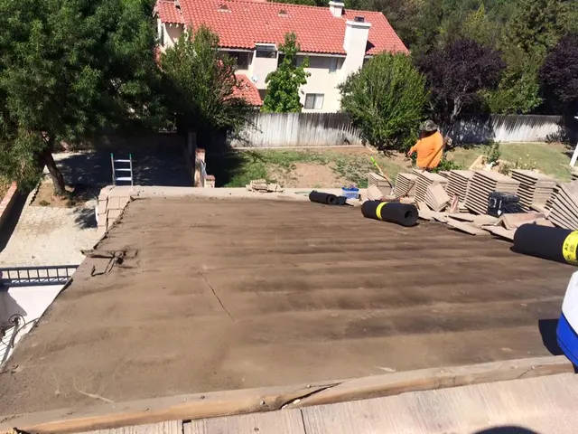 Professional tile repair work